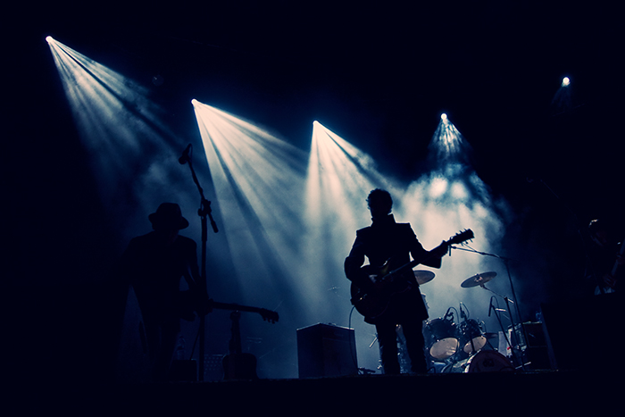 El comienzo del concierto