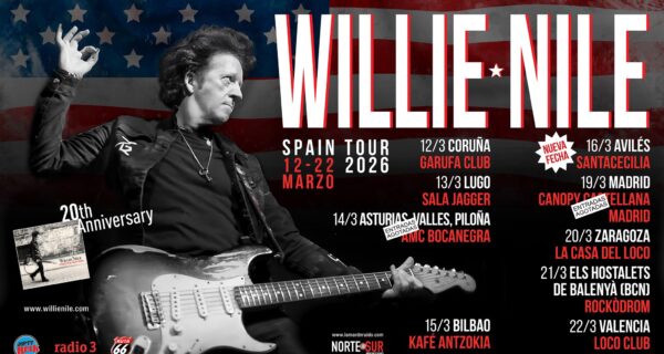 Gira con Willie Nile 2026
